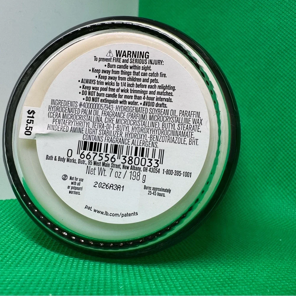 Bath & Body Works Atlantic Scented Single Wick Candle 🕯️ New - Picture 3 of 3
